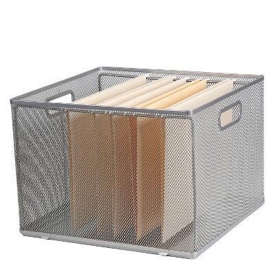 metal mesh box for folderz|brightroom mesh box.